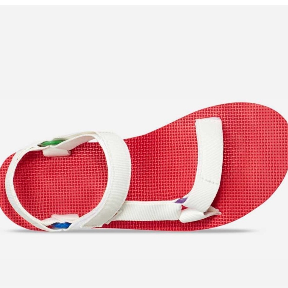 Teva Platform Universal Rainbow Pride Sandals Lgb… - image 4